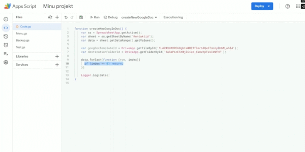 Apps Script