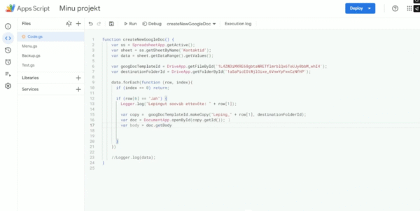 Apps Script
