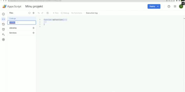 Apps Script