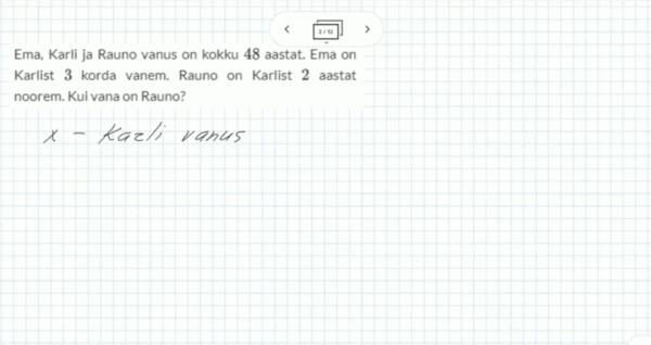Tekstülesanded: Lineaar- ja ruutvõrrand, 9. klass, matemaatika - Image 4
