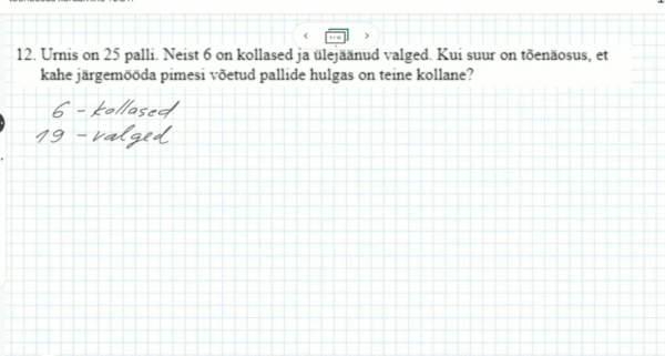 Kombinatoorika harjutusülesanded, 11. klass, matemaatika - Image 2