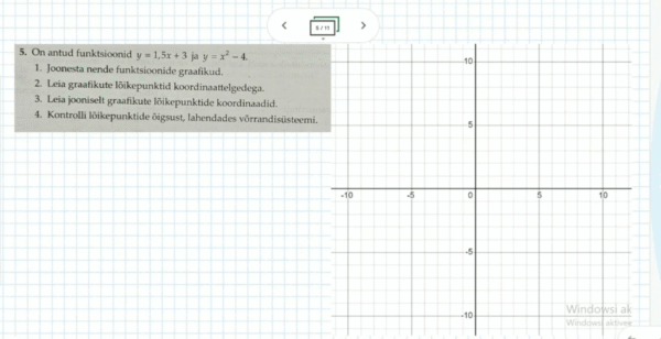 Funktsiooni graafik, 9.klass, matemaatika - Image 2