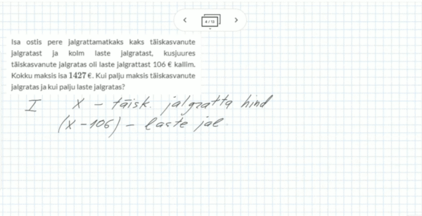Võrrandsüsteem ja liitmisvõte, 9. klass, matemaatika - Image 2