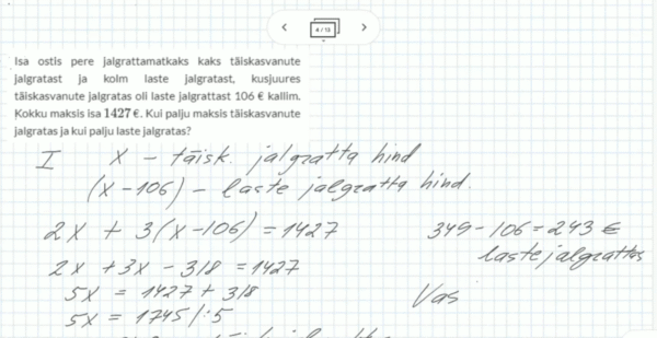 Võrrandsüsteem ja liitmisvõte, 9. klass, matemaatika - Image 3
