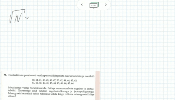 Statistika: harjutusülesanded 1, 11. klass, matemaatika - Image 2