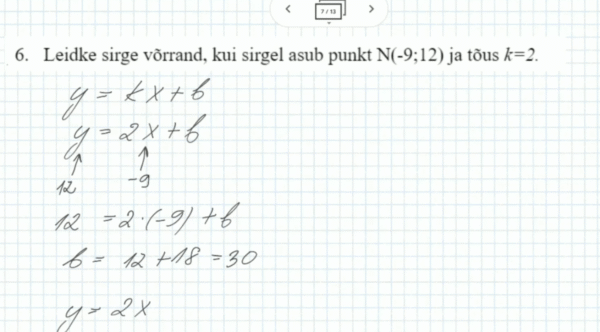Sirge võrrand: harjutusülesanded 3, 11. klass, matemaatika - Image 3
