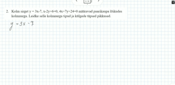 Sirge võrrand: harjutusülesanded 1, 11. klass, matemaatika - Image 3
