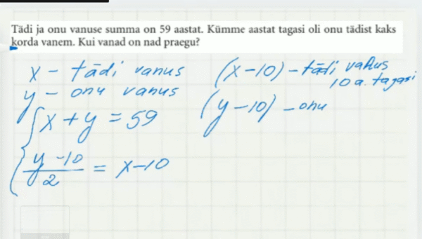 võrrandsüsteem