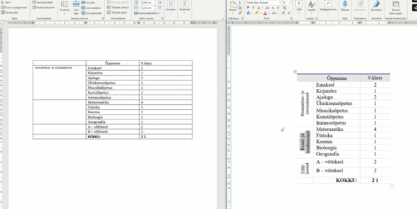 MS Word