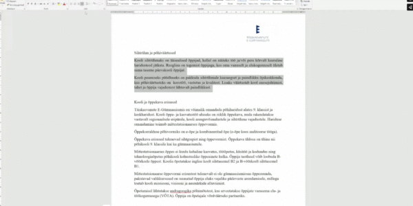MS Word