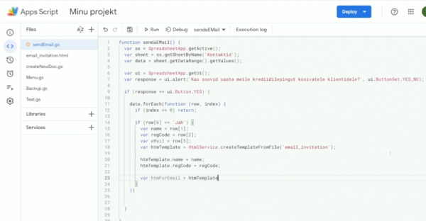 Apps Script