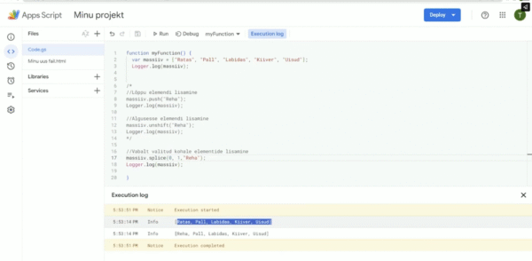 Apps Script