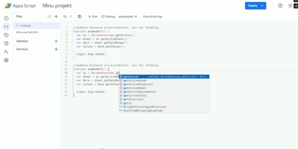 Apps Script