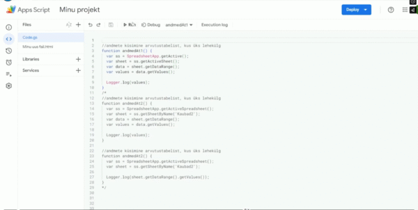 Apps Script